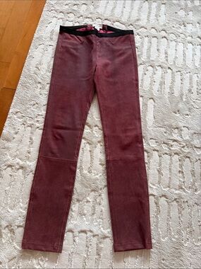 Helmut Lang Suede Pants/Leggings